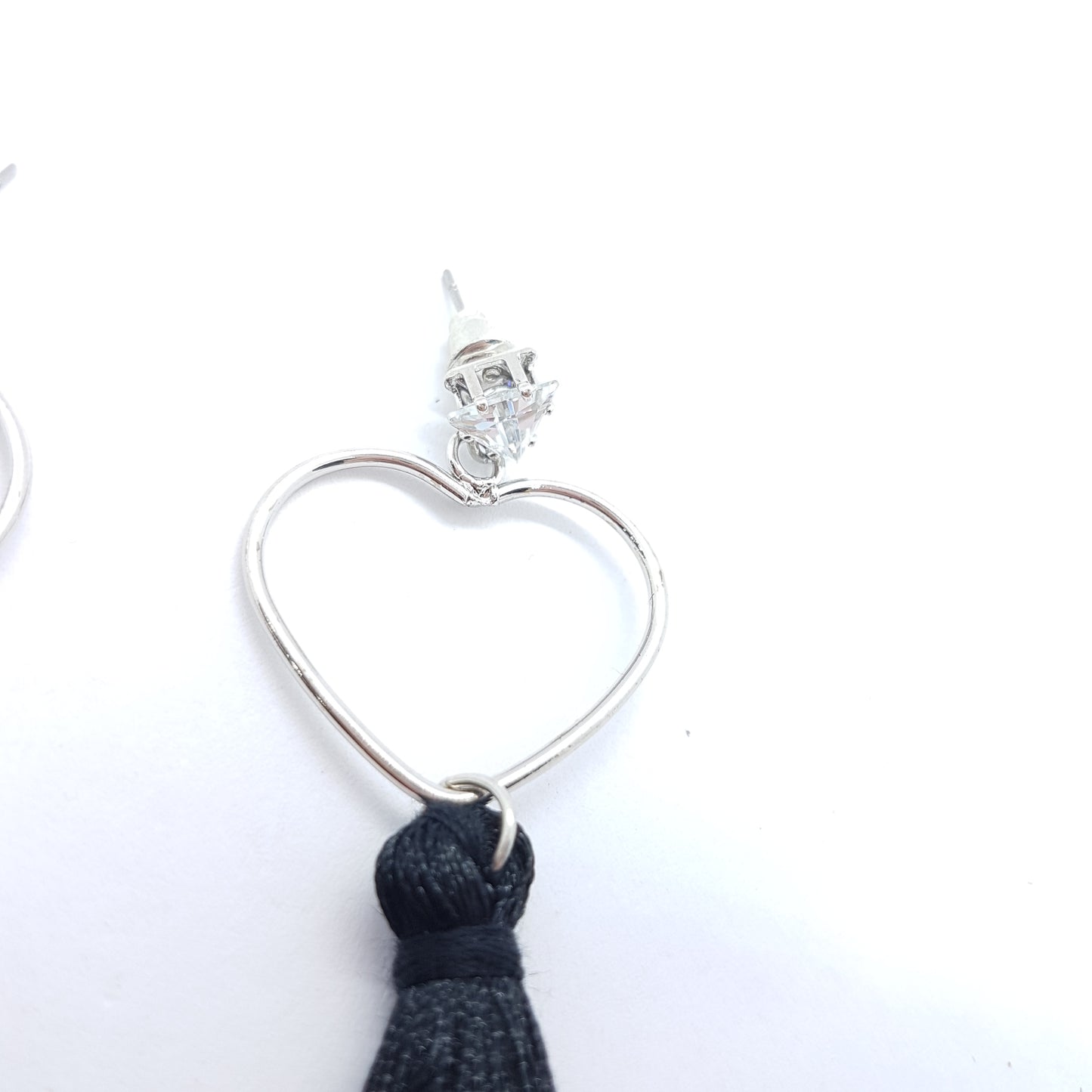 Black Tassel Earrings
