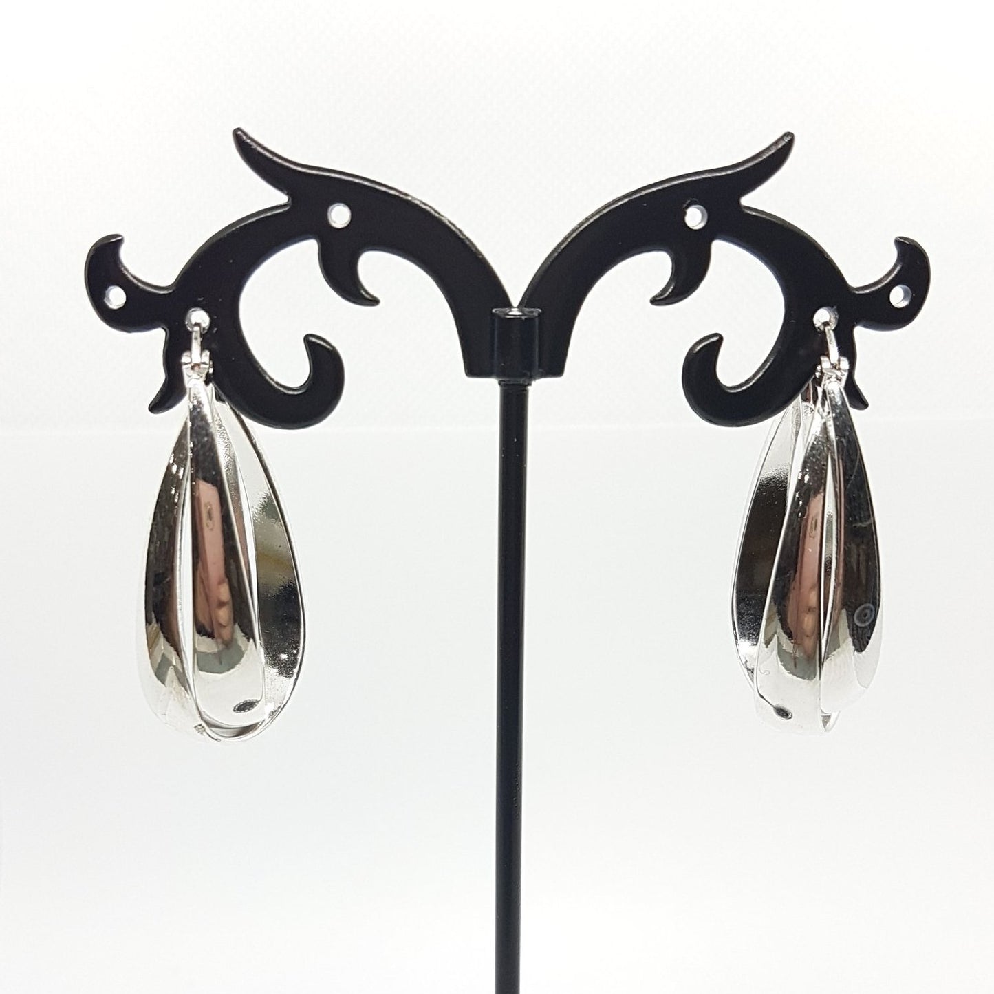 Silver Hoop Earrings