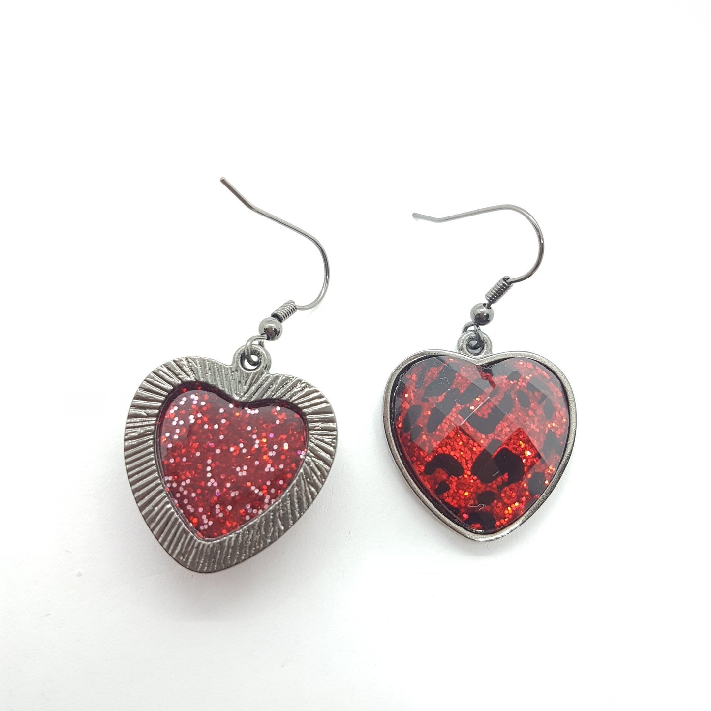 Red Heart Earrings