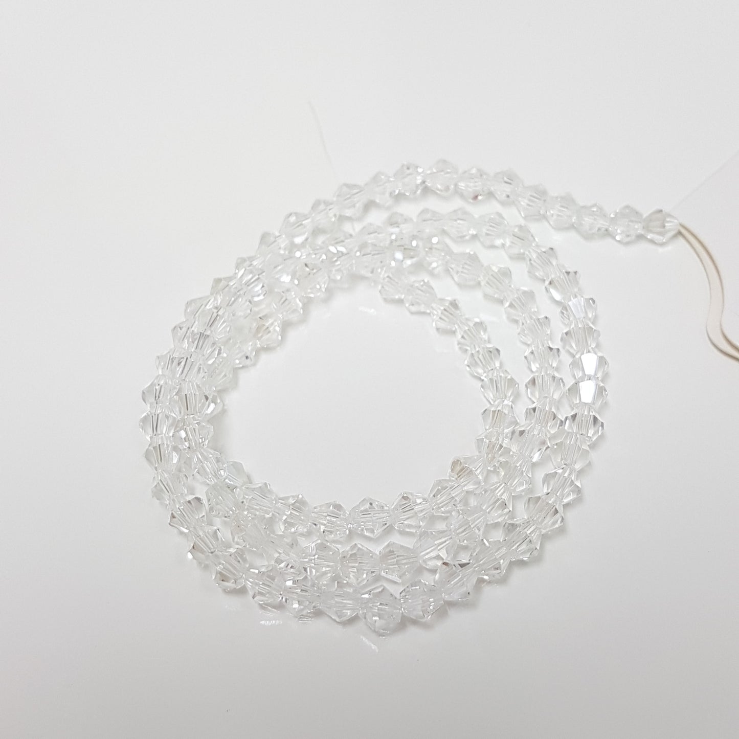 4mm Crystal Glass Bicones