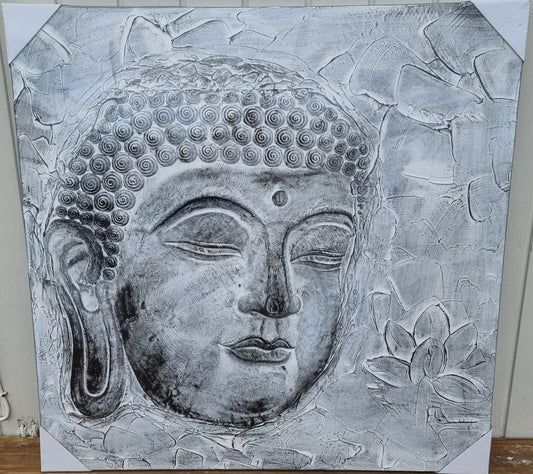 3D Buddha Oil Painting - Style 3