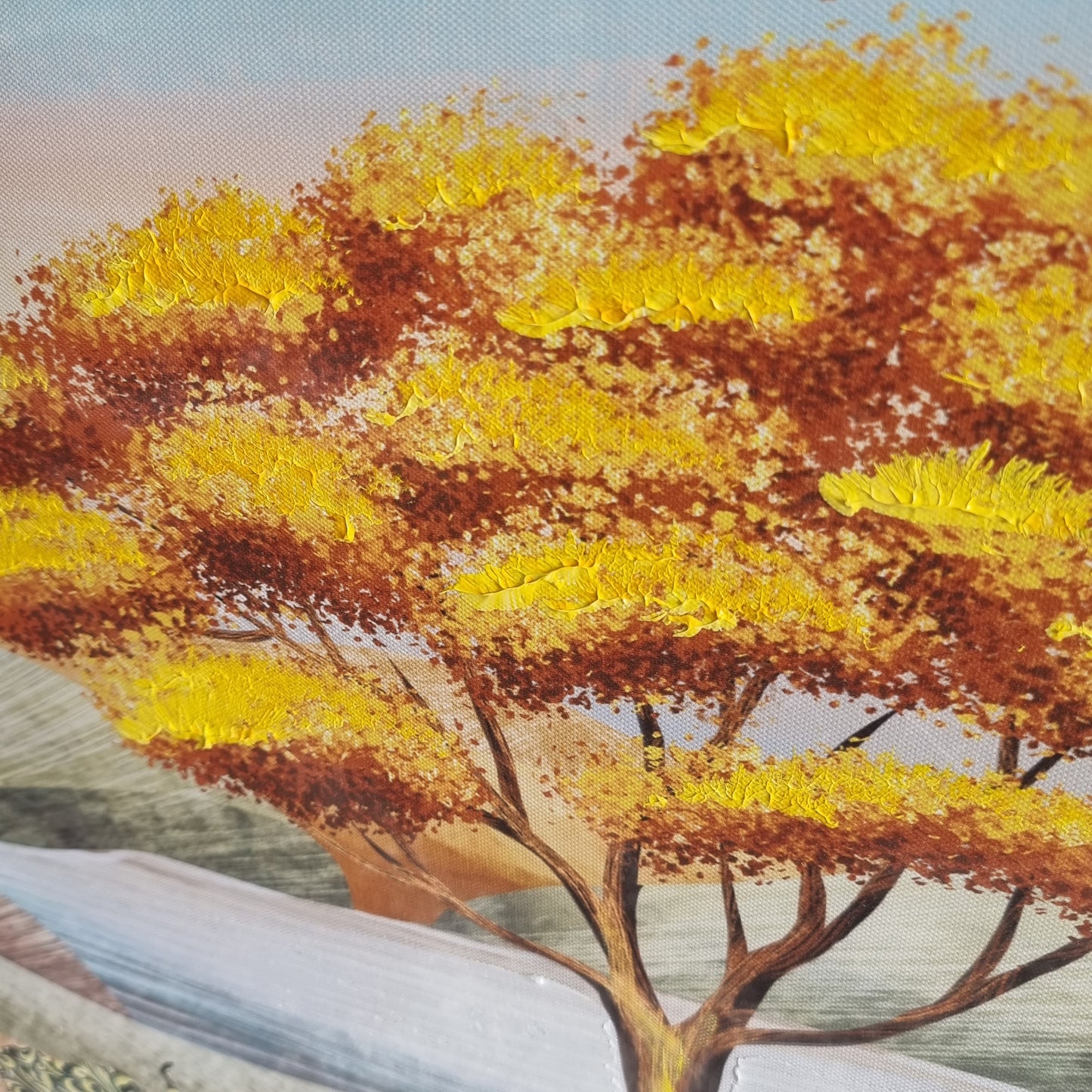 Oil Painting - Colourful Wildlife