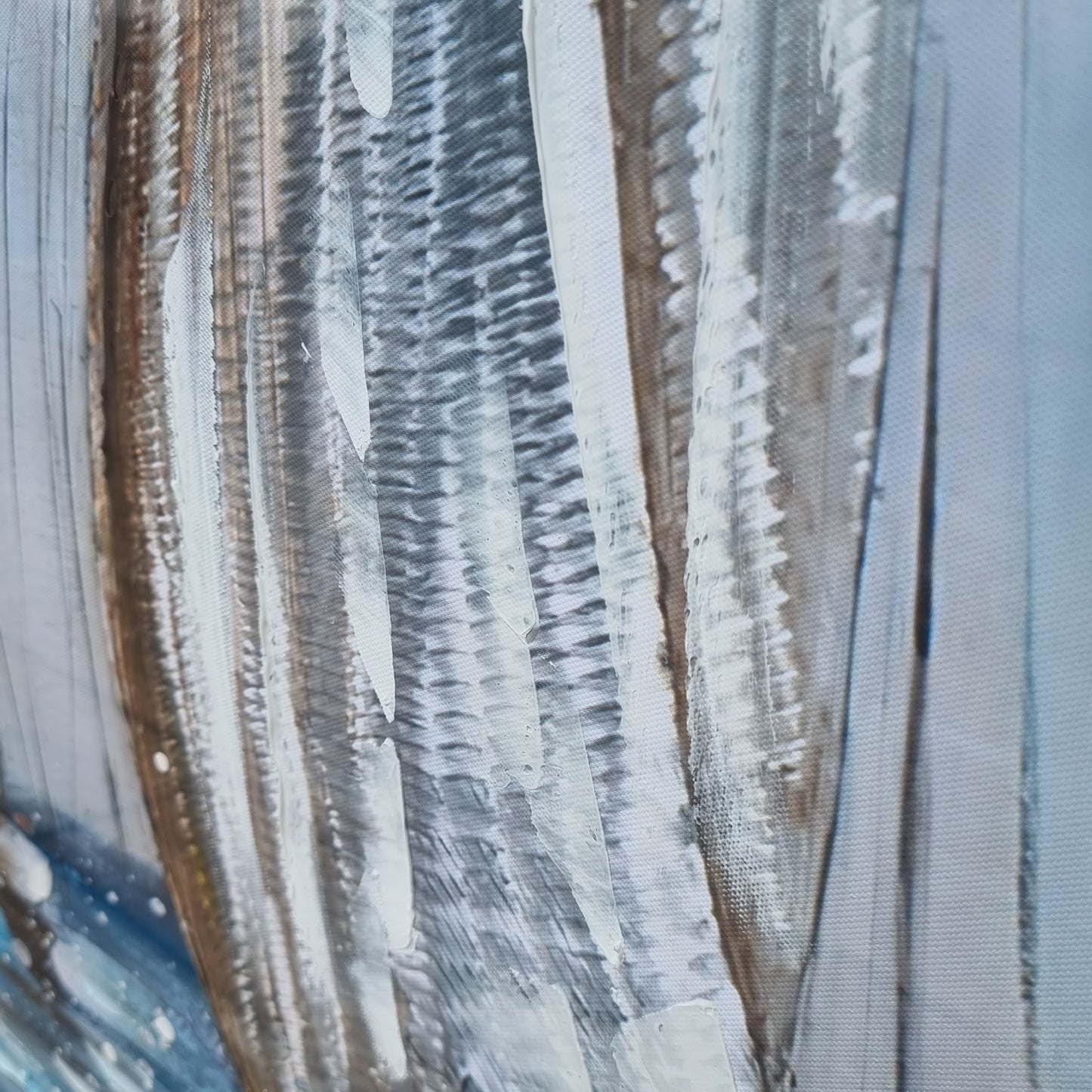 Oil Canvas Painting - Sailing