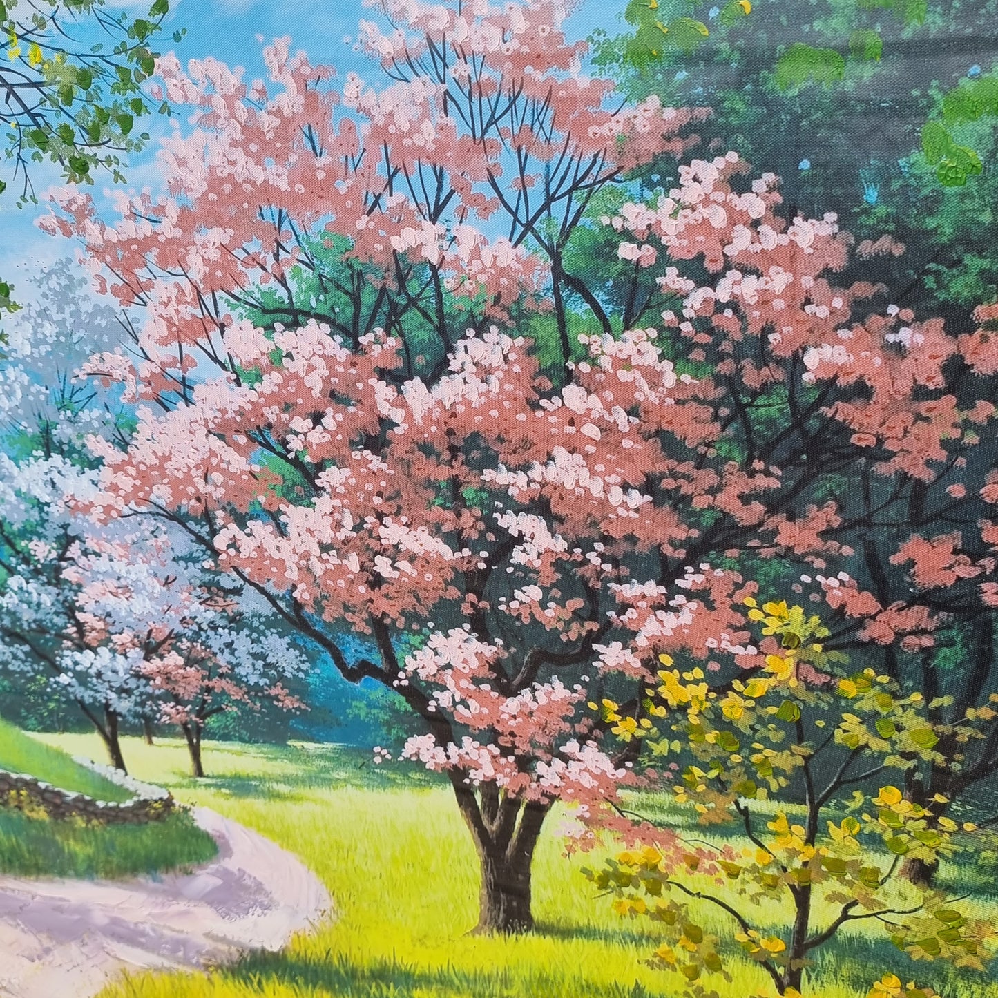 Oil Canvas Painting - Spring