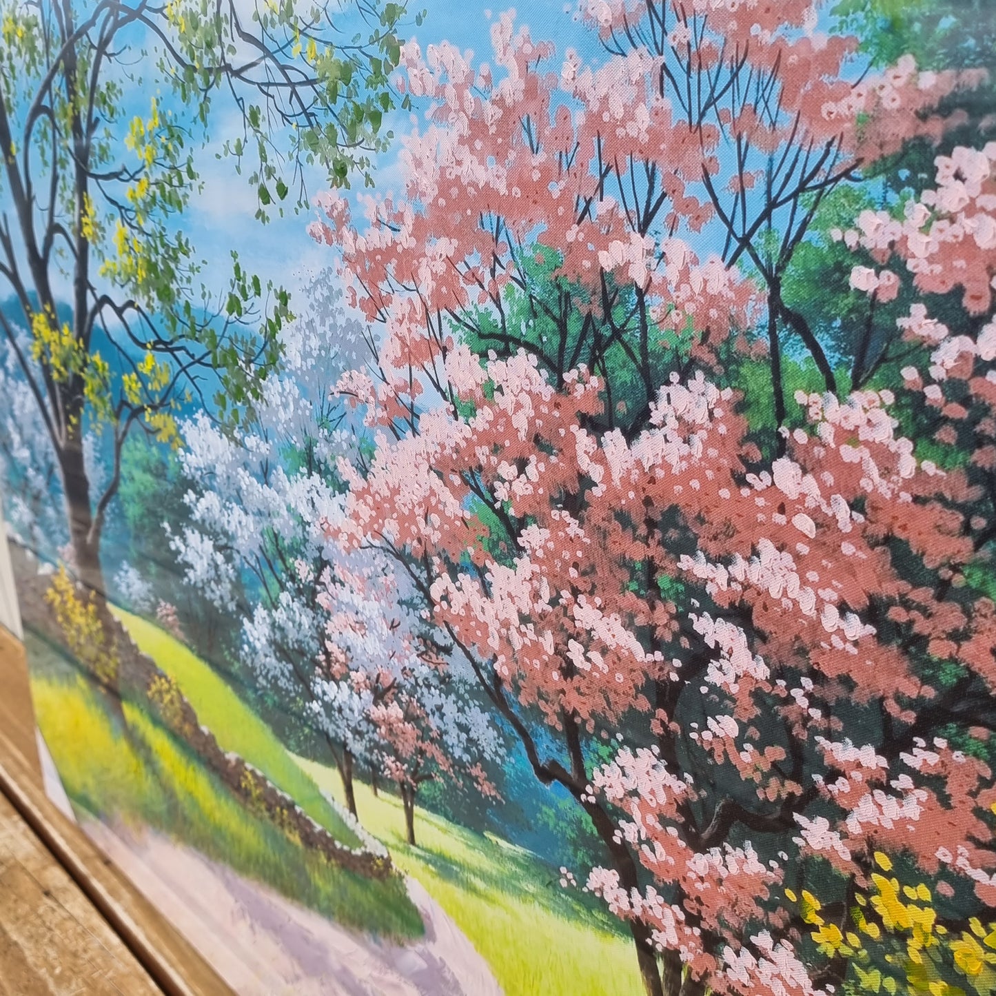 Oil Canvas Painting - Spring