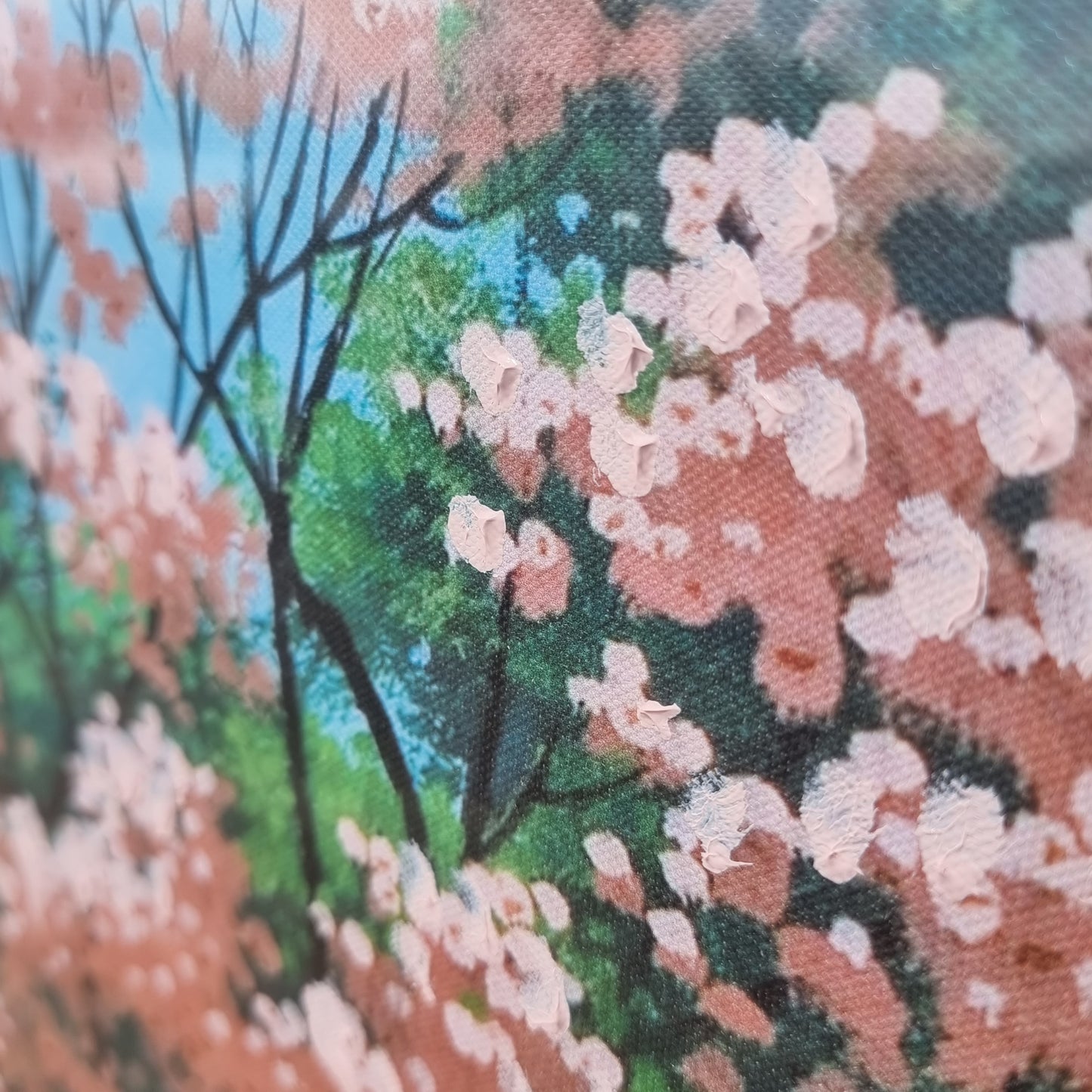 Oil Canvas Painting - Spring