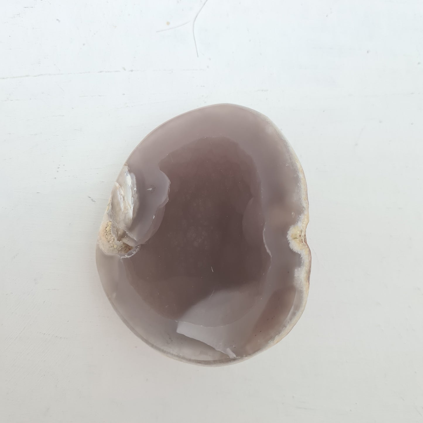 Natural Agate Pot with Lid
