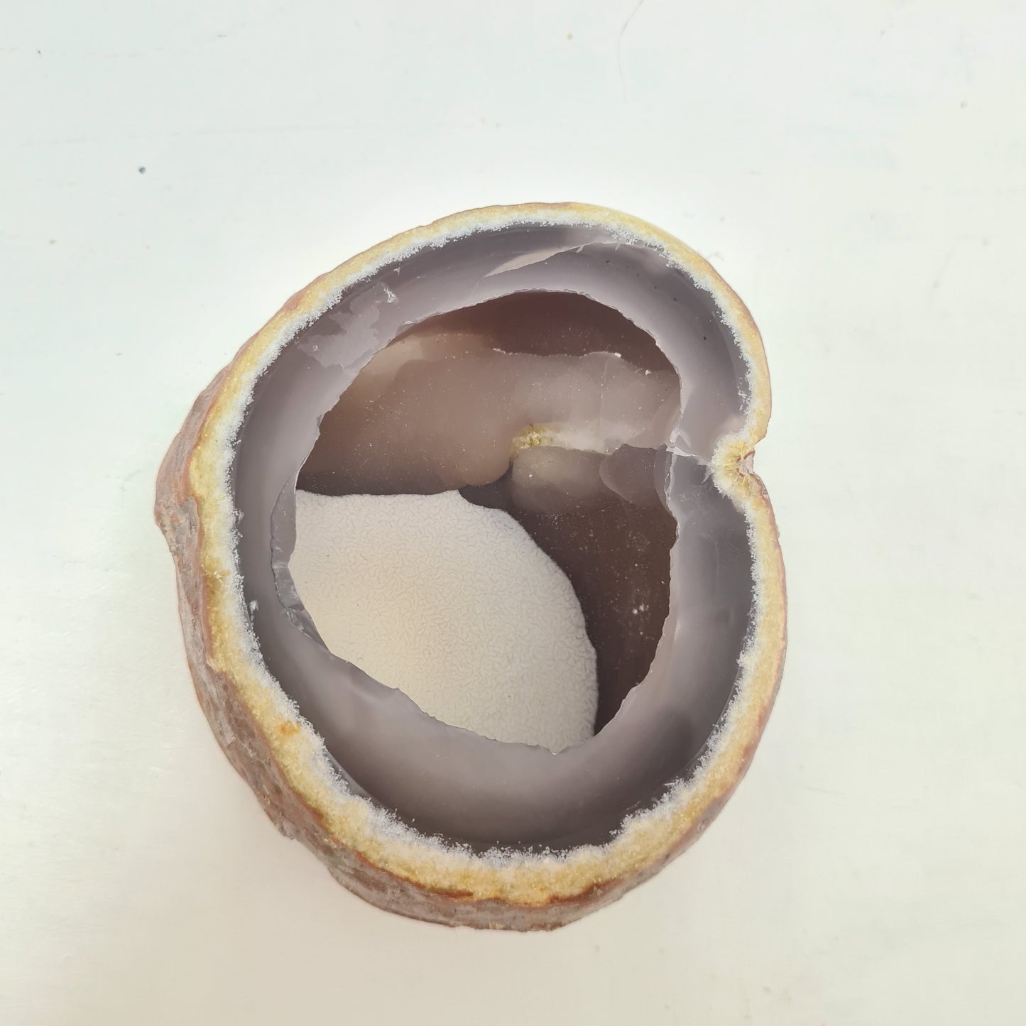 Natural Agate Pot with Lid