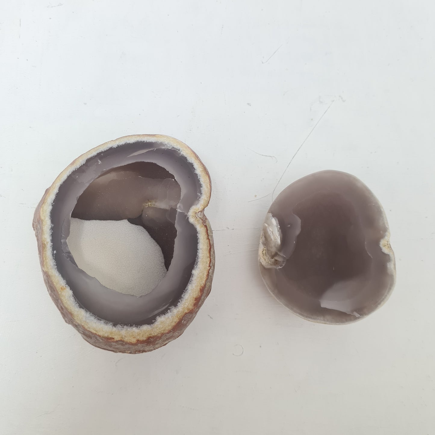 Natural Agate Pot with Lid