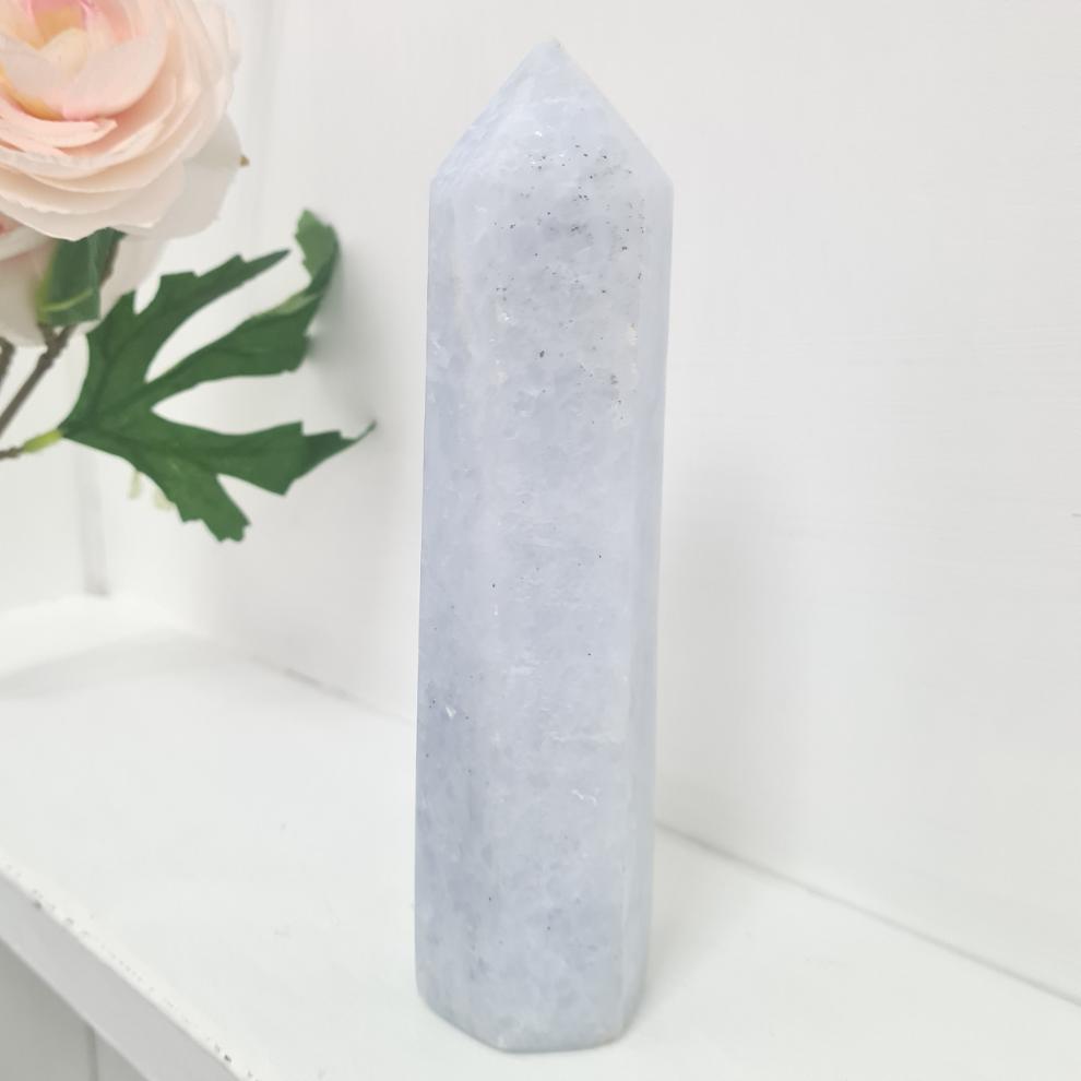 Blue Calcite Gemstone Tower