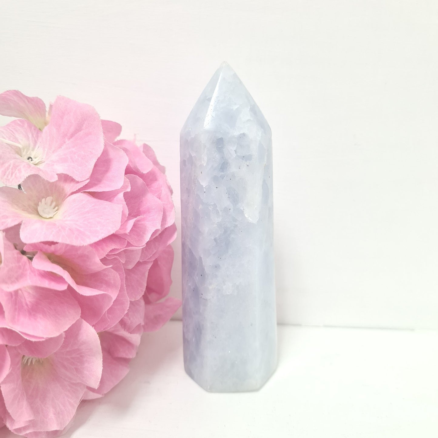 Blue Calcite Gemstone Tower