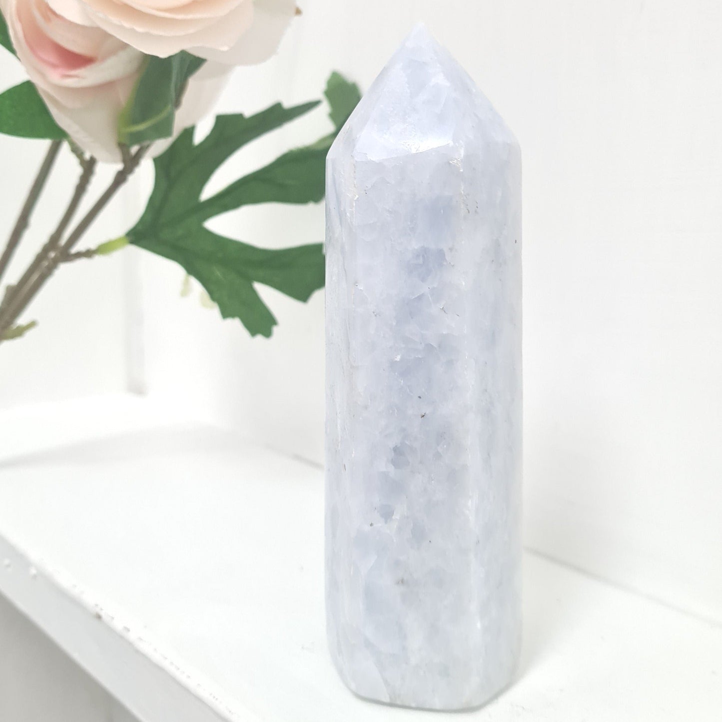 Blue Calcite Gemstone Tower