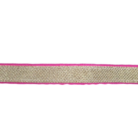 Pink and Gold Indian Trim
