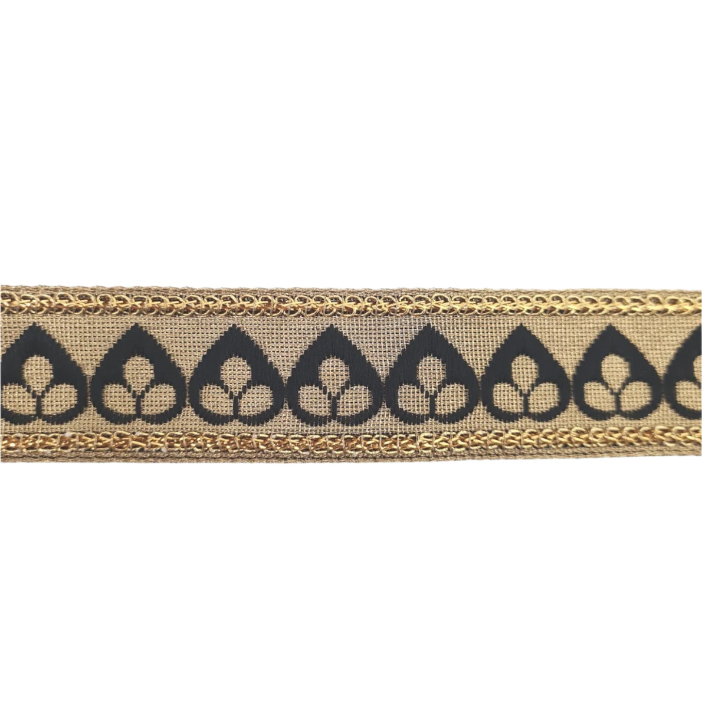 Black and Gold Indian Trim