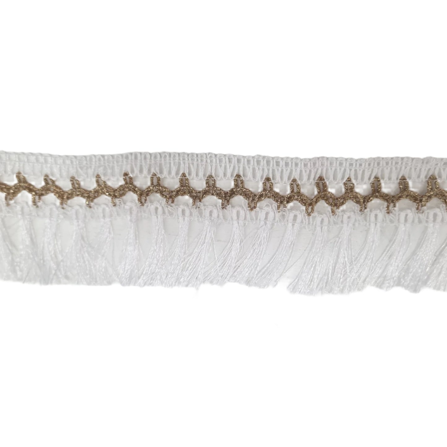 White Tassel Trim