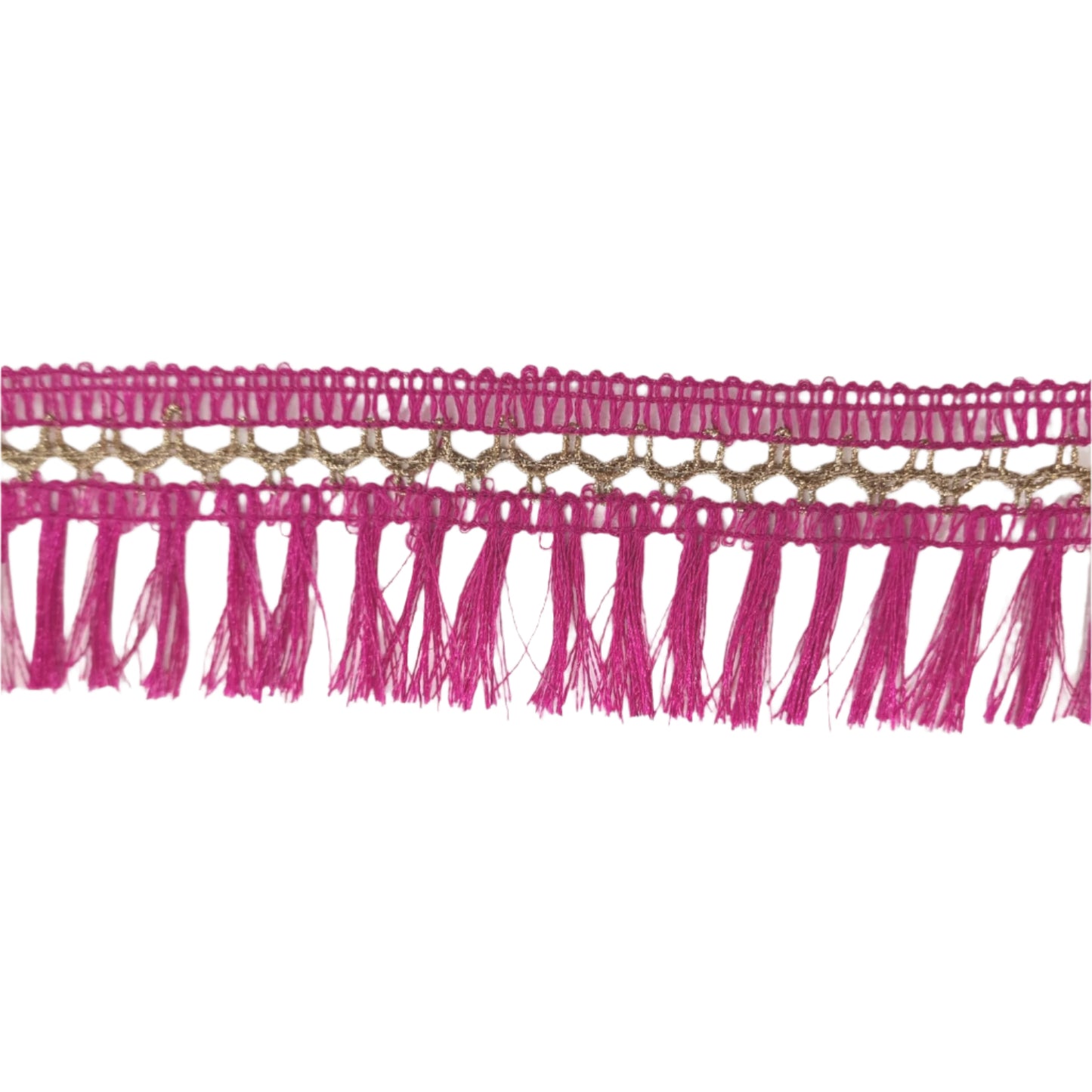 Pink Tassel Trim