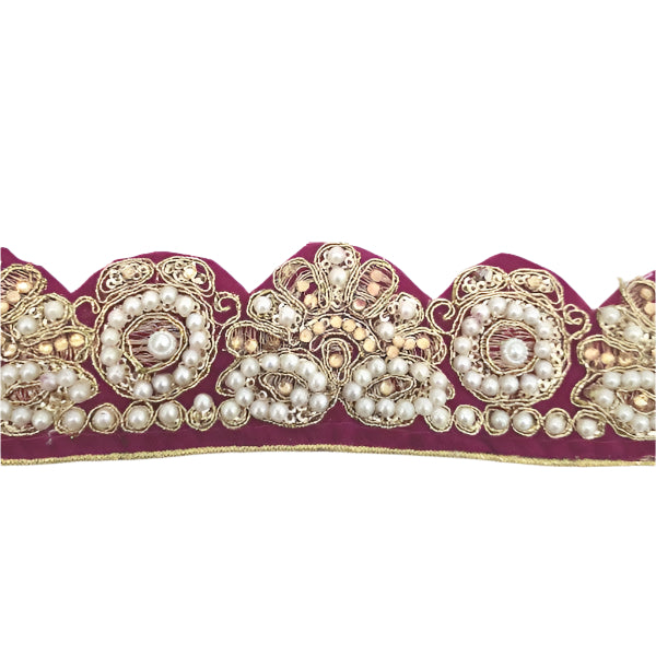 Purple & Pearl Trim