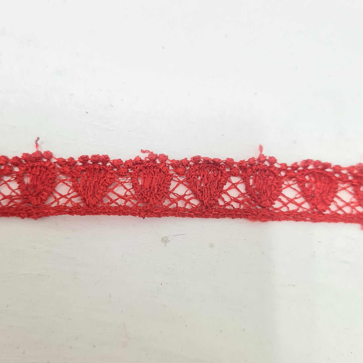 Red Lace Trim