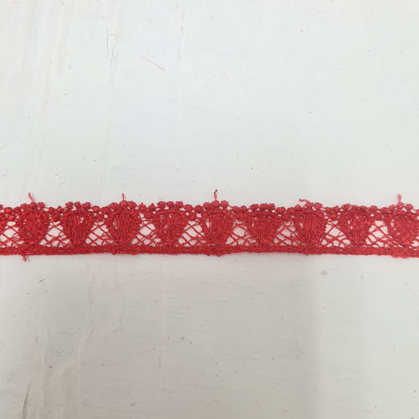 Red Lace Trim