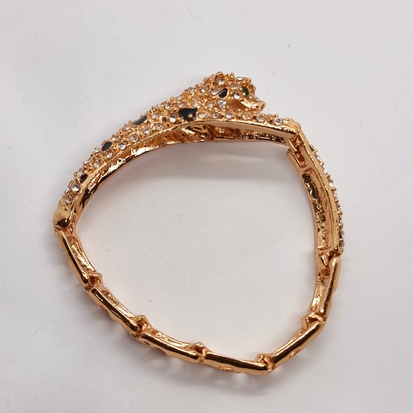 Rhinestone Cheetah Bracelet