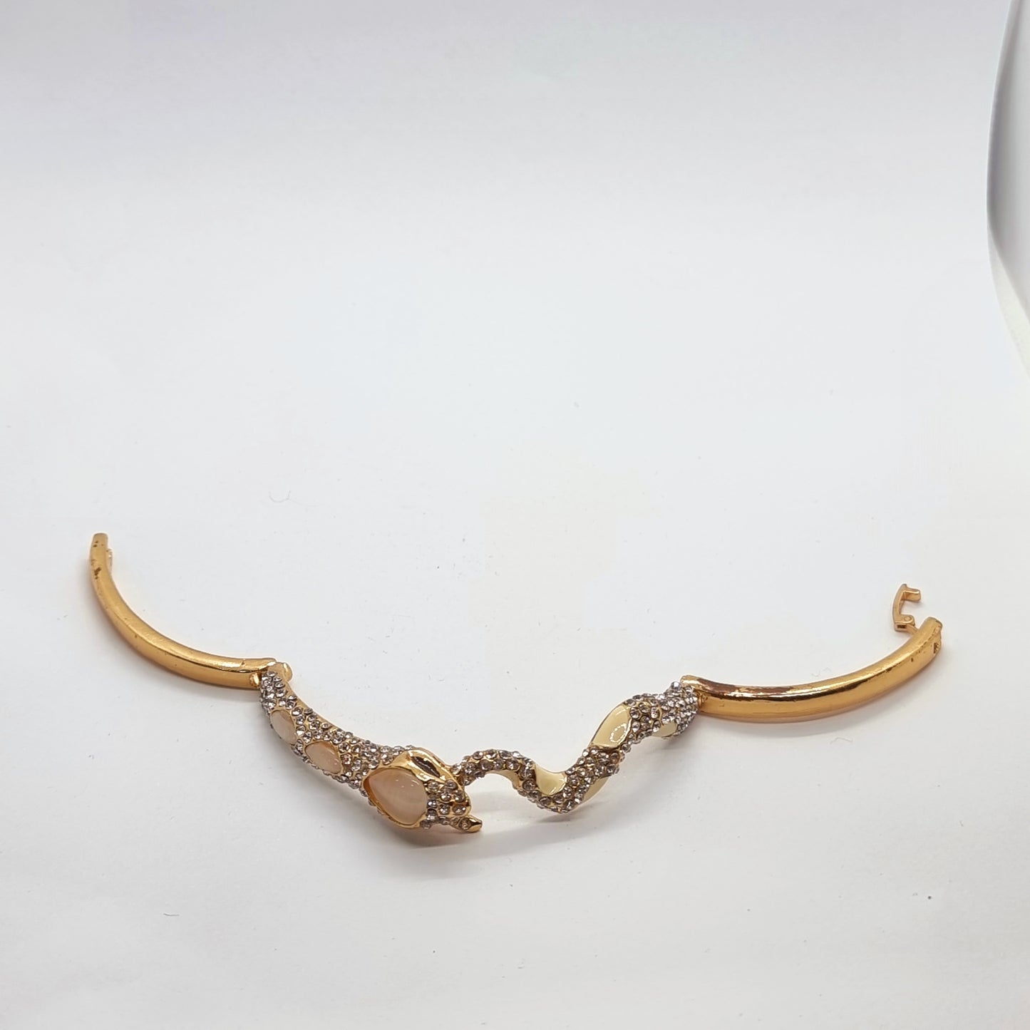 Rhinestone Snake Bracelet