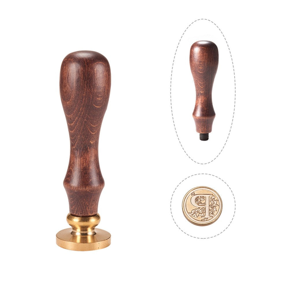 Letter P Brass Wax Seal Stamp