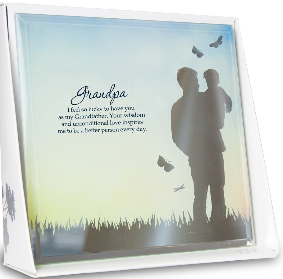 Grandpa Mirror Plaque