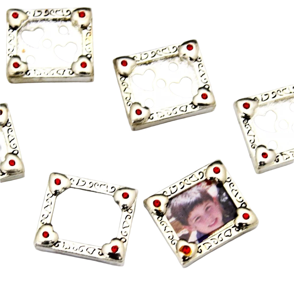 Rhinestone Photo Charm
