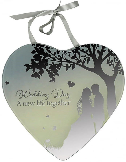 Reflections Of The Heart Mirror Plaque Wedding