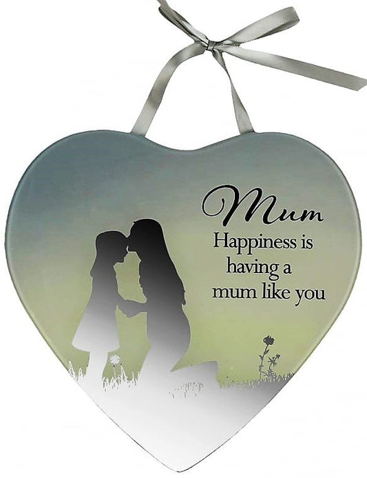Reflections Of The Heart Mirror Plaque Mum