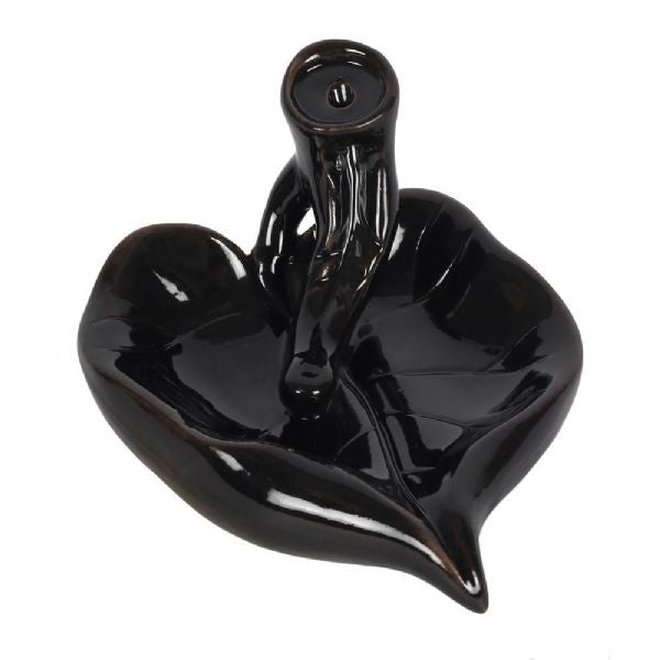 Leaf Backflow Incense Burner