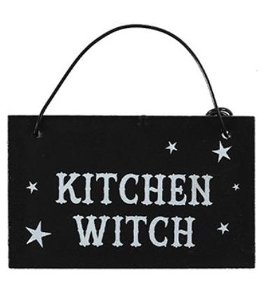 Witchy Hanging Mini Sign