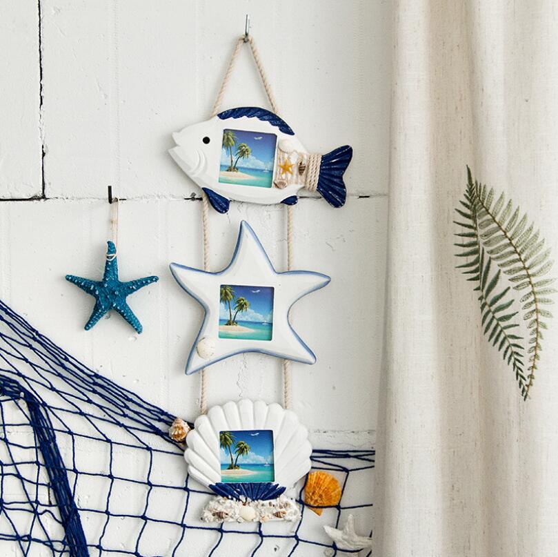 Nautical Hanging Photo Display