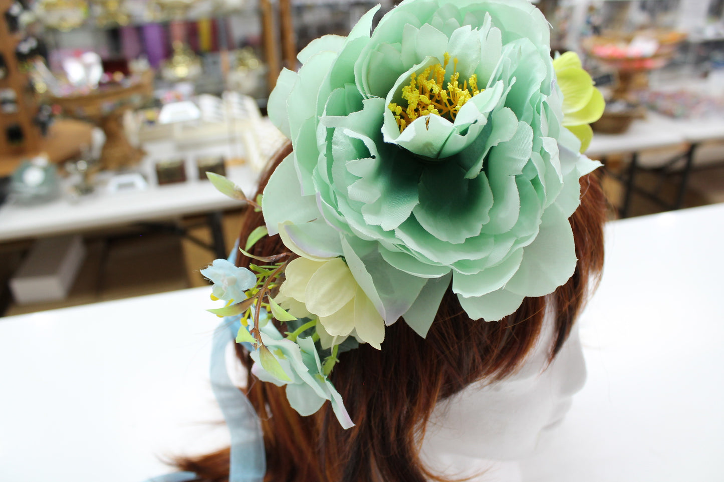 Huge Floral Statement Hair Crown