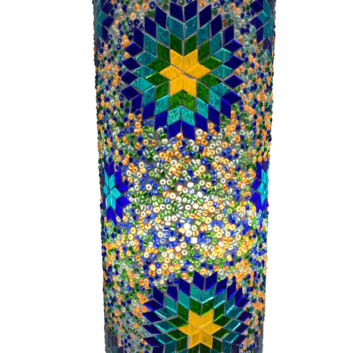 60cm Tall Column Mosaic Lamp - TL55