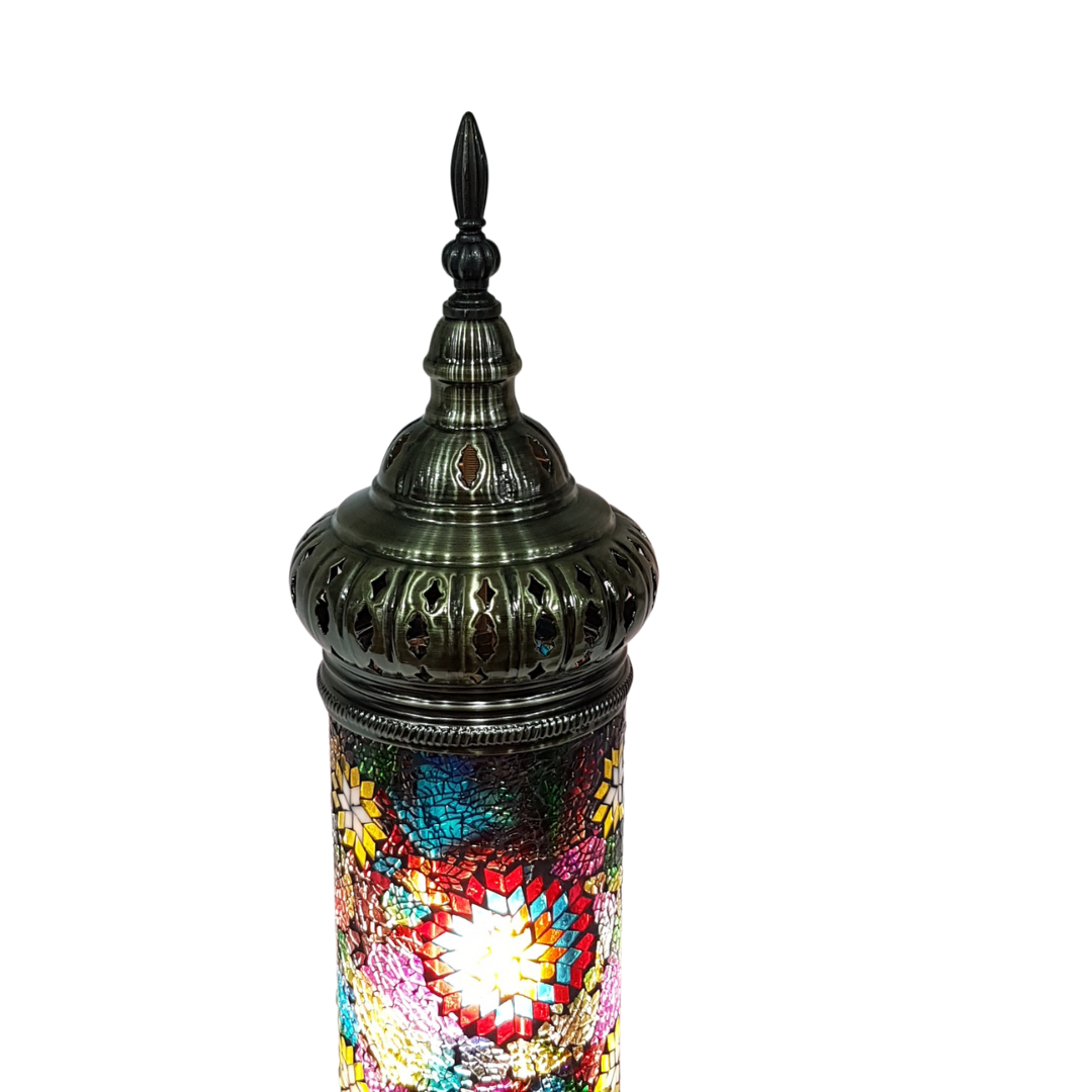 75cm Tall Column Mosaic Lamp - TL54
