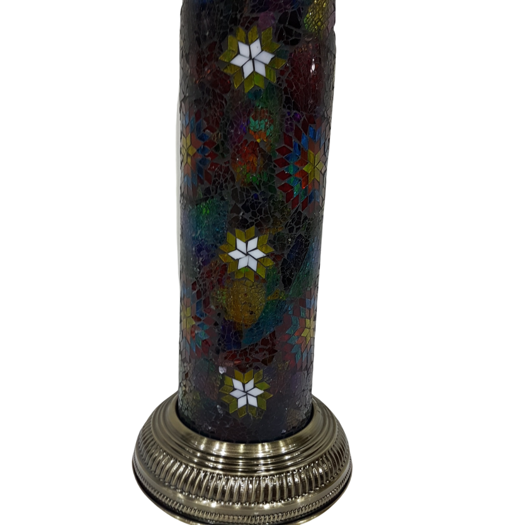 75cm Tall Column Mosaic Lamp - TL54
