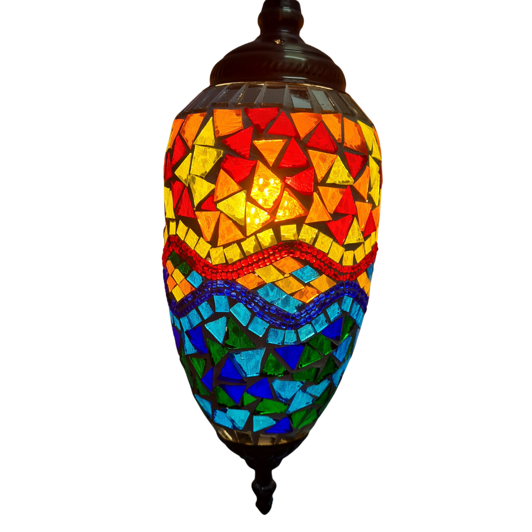 Turkish Swan Mosaic Lamp - TL21