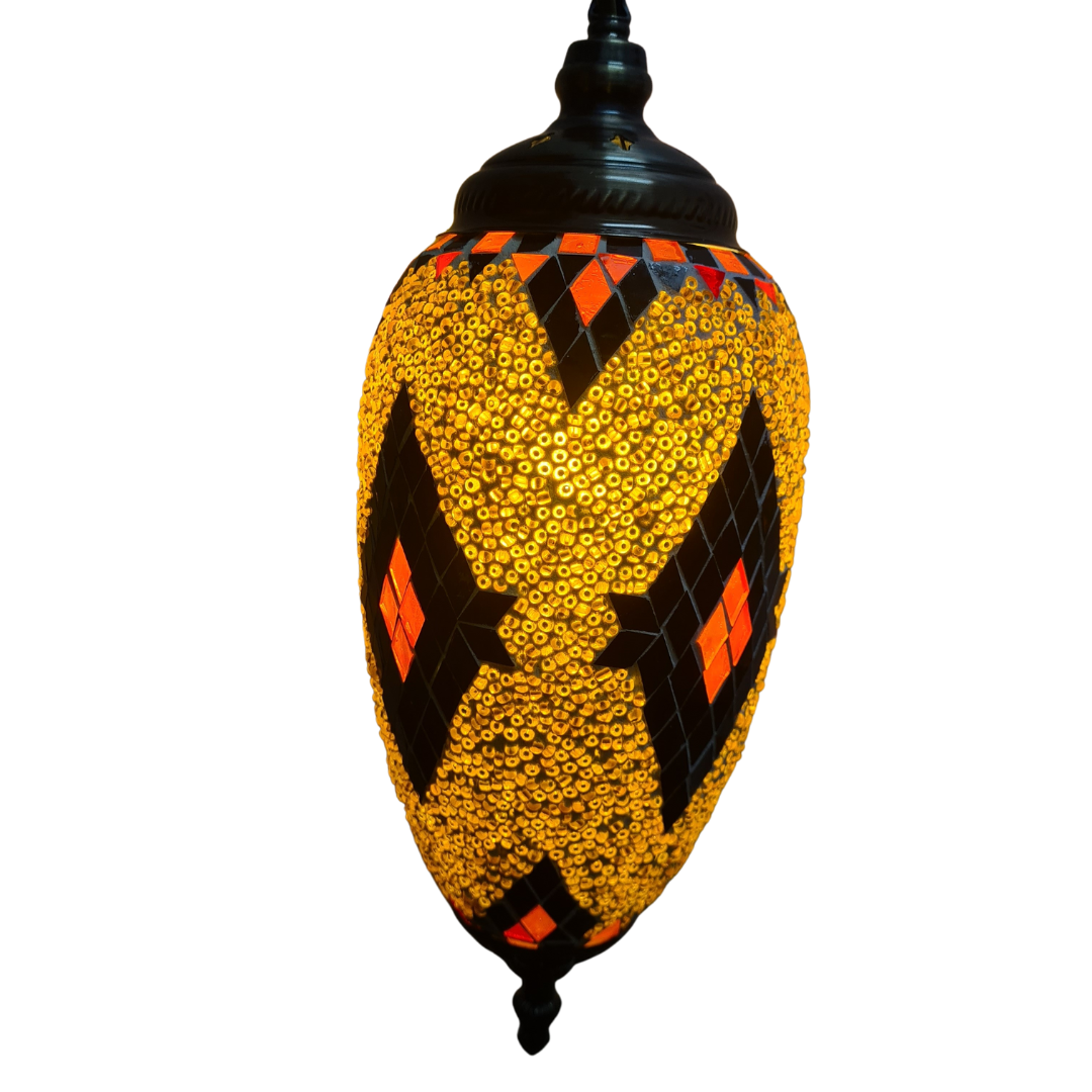 Turkish Swan Mosaic Lamp - TL21