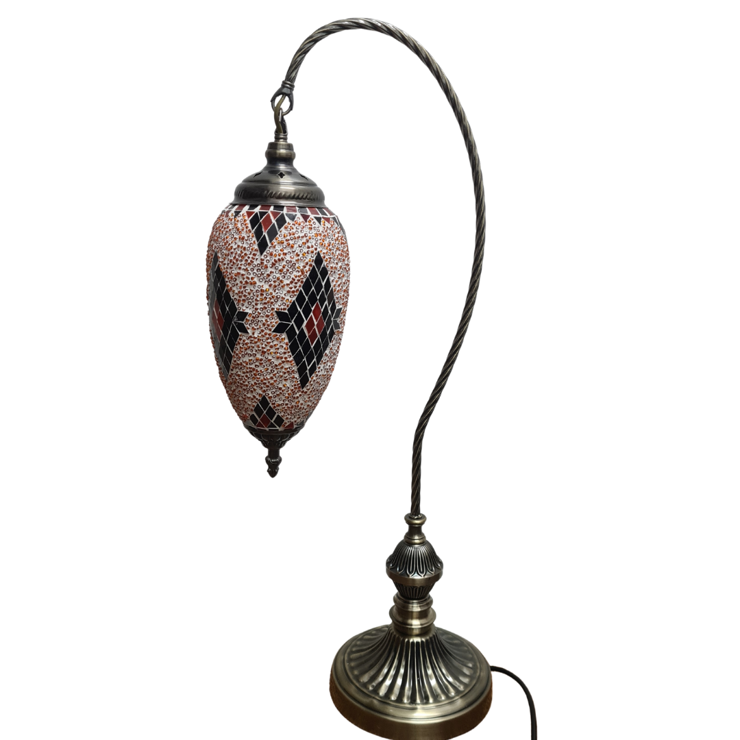 Turkish Swan Mosaic Lamp - TL21