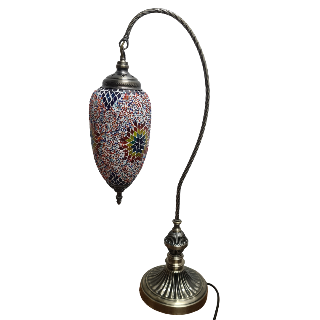 Turkish Swan Mosaic Lamp - TL21