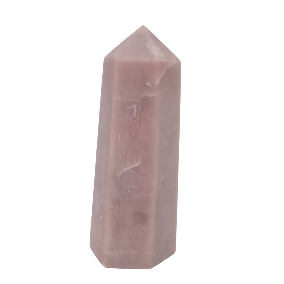 Pink Opal Gemstone Point