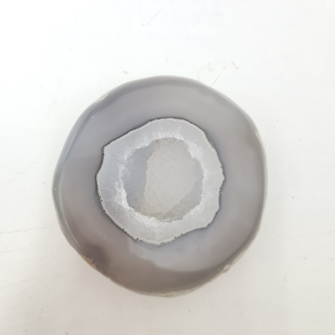 Natural Agate Pot with Lid