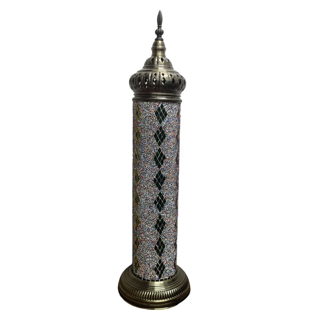 75cm Tall Column Mosaic Lamp - TL54