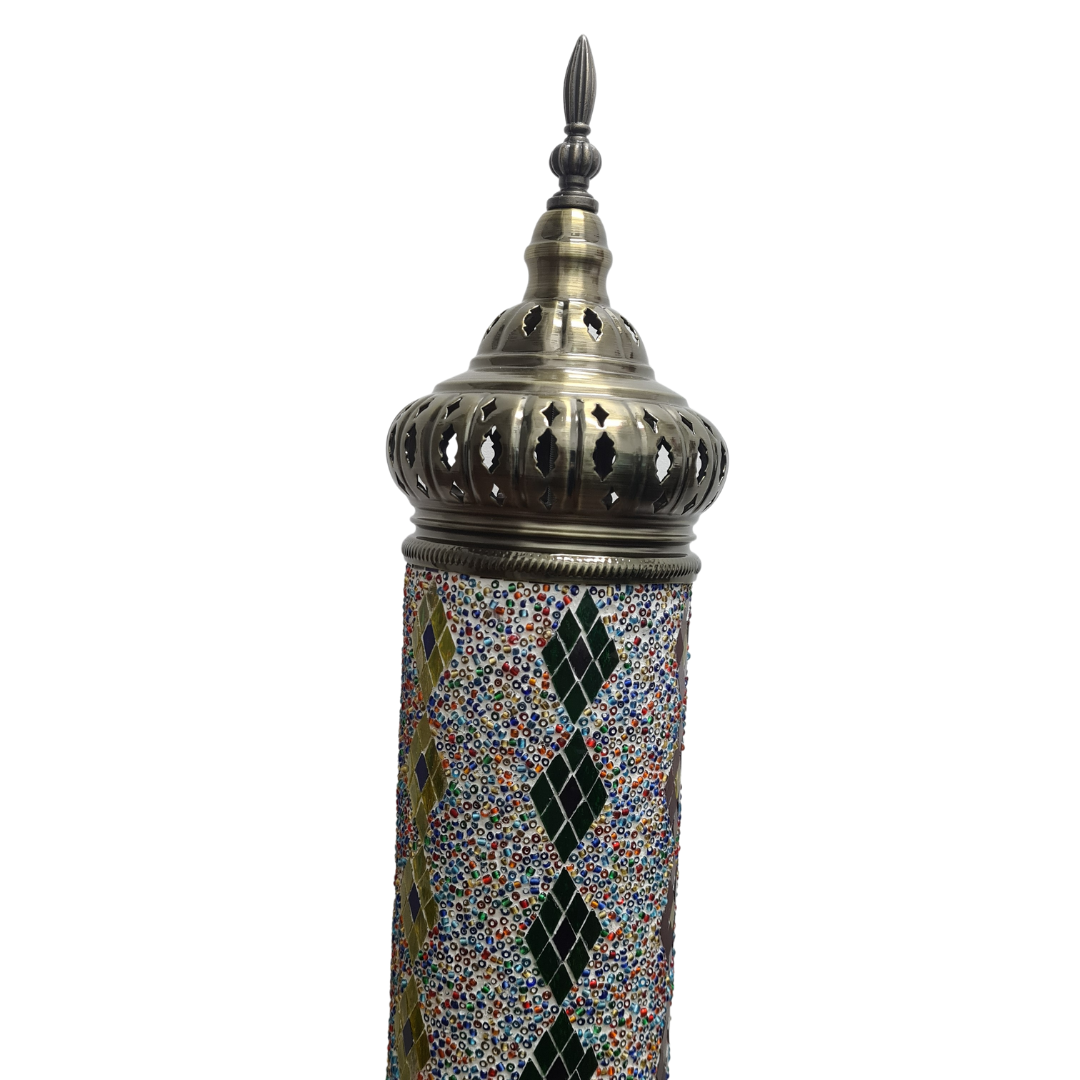 75cm Tall Column Mosaic Lamp - TL54