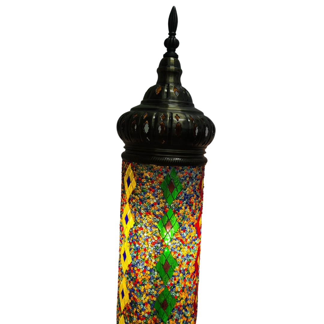 75cm Tall Column Mosaic Lamp - TL54