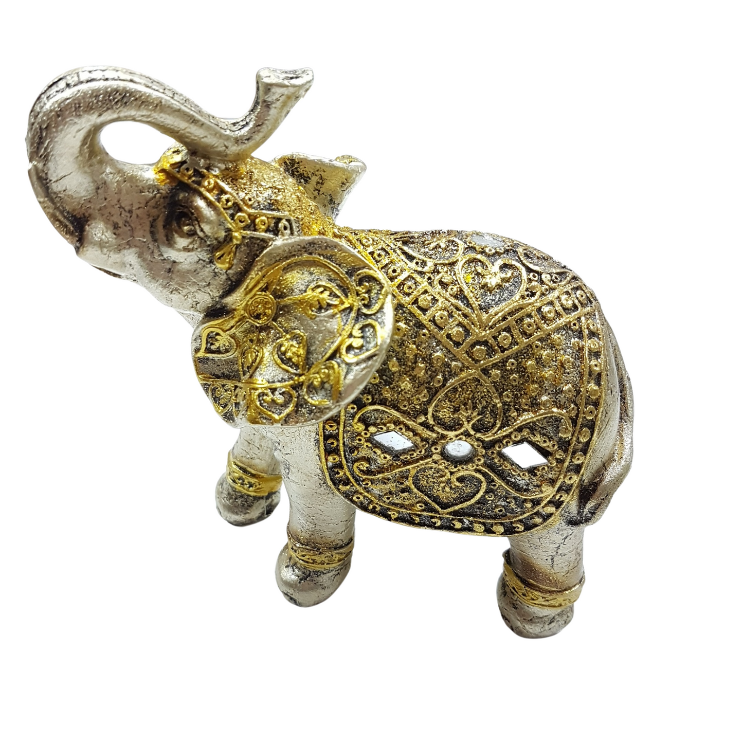 Gold Elephant Ornament