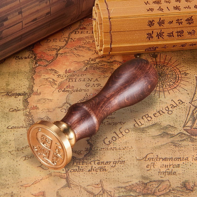 Letter P Brass Wax Seal Stamp