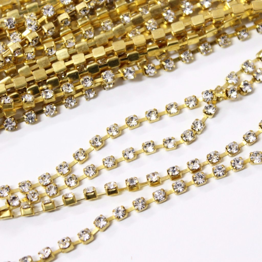 crystal preciosa rhinestone chain – Artisan Boutique