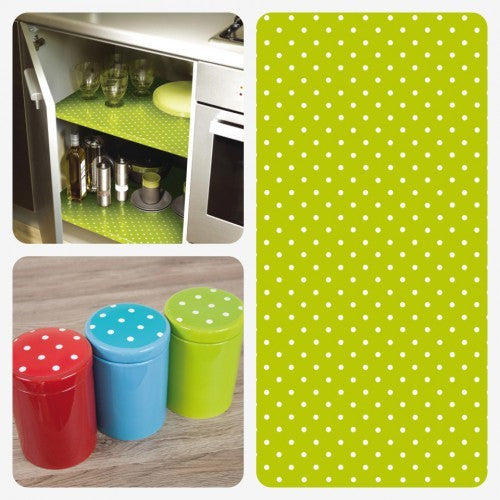 Polkadots Green - Self Adhesive Vinyl